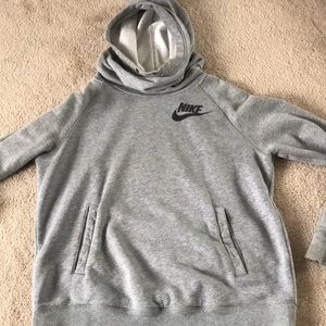 Nike mock neck sweatshirt